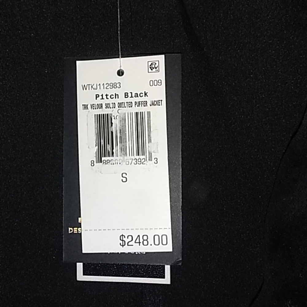 Juicy Couture Black Label Quilted Puffer Sz S NWT - Picture 3 of 7